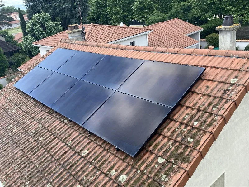 Nettoyage centrale photovoltaique - MONTROND LES BAINS 2